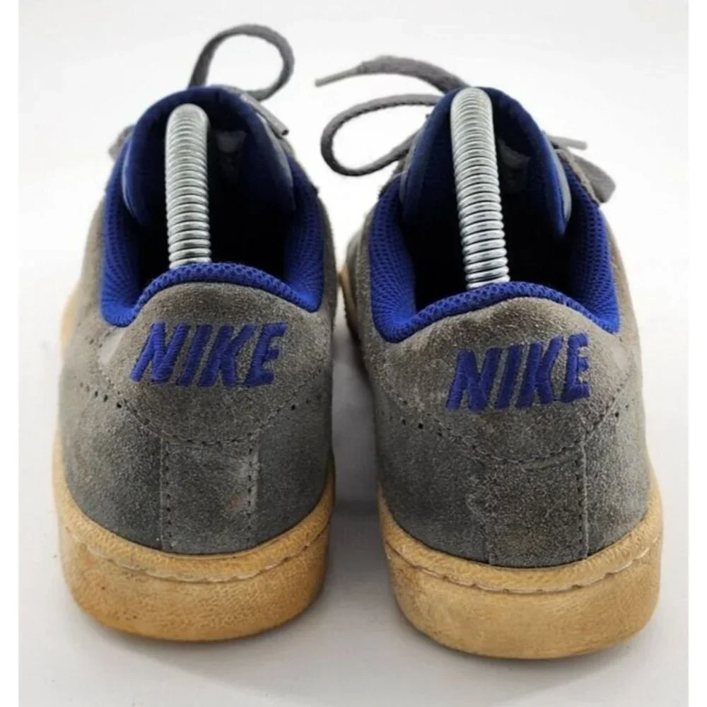 Nike Classic CS‎ Gray Blue Suede Youth Tennis Shoe Size 5Y 719448-003